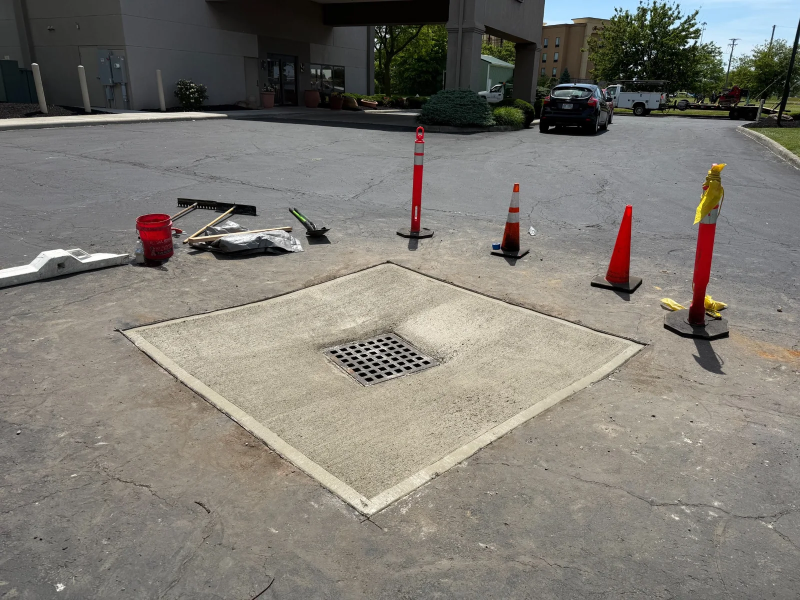 Concrete flatwork and paving